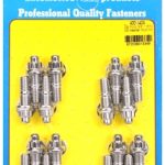 "SB Ford 3/8"" x 1.670 SS header stud kit"