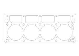 Athena Head gasket CHEVY TH.1,5mm D.103mm - Image 6