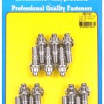 Oldsmobile 350-455 3/8"" 12pt SS header stud kit"