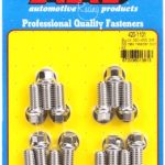 ARP Header Bolt Kit Buick 350-455 3/8" SS hex