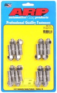 "SB Ford 3/8"" hex SS header stud kit"