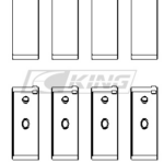 King Conrod Bearing Shell OPEL 1.8 / 2.0 X18/20XE