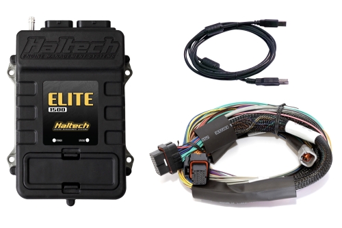 561D0A65-70EC-7DA3-FB02-0F0077041FDD Haltech Elite 1500 + Basic Uni Wire-in Harness Kit 2.5m (8') - Image 1