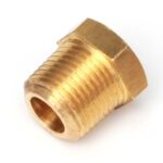 Haltech Adaptor - Brass 1/8"NPTF to 3/8"NPTF