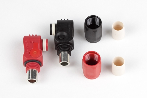 99C93237-A4EA-20E2-A15A-7C4D2C1C5BEB Haltech Plug set only - Surlok connectors red and black 120A - Image 1