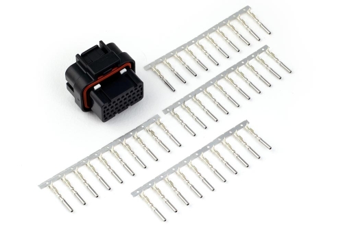 E92A5B0B-18F4-F90F-40F3-D971CBC79C28 Haltech Plug and pins only - AMP 34 pin Key 2 - 4 Row 4 Key - Image 1