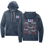 JE-Pistons Retro Logo Technical Piston Hoodie M