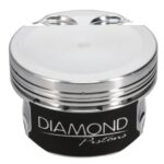 Diamond Piston Kit Ford Barra XR6 3.652 9.6:1 -4.00cc H13 - Image 5