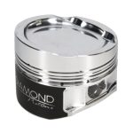 Diamond Piston Kit VW VR6 R32 84.5mm 9.1:1 H13 - Image 8